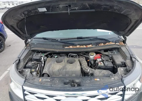 2018 Ford Explorer Xlt z USA, uszkodzony, nr VIN 1FM5K8DH0JGC70669